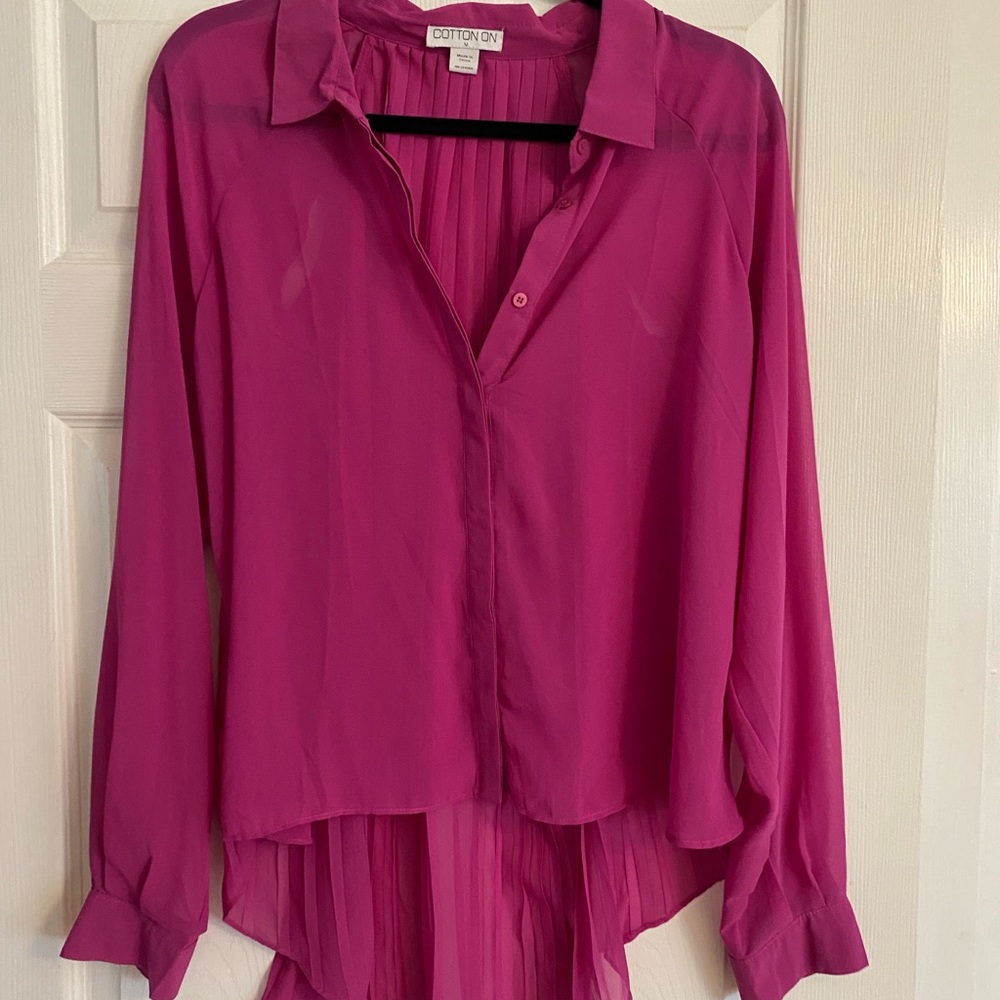 COTTON ON Pleated Blouse